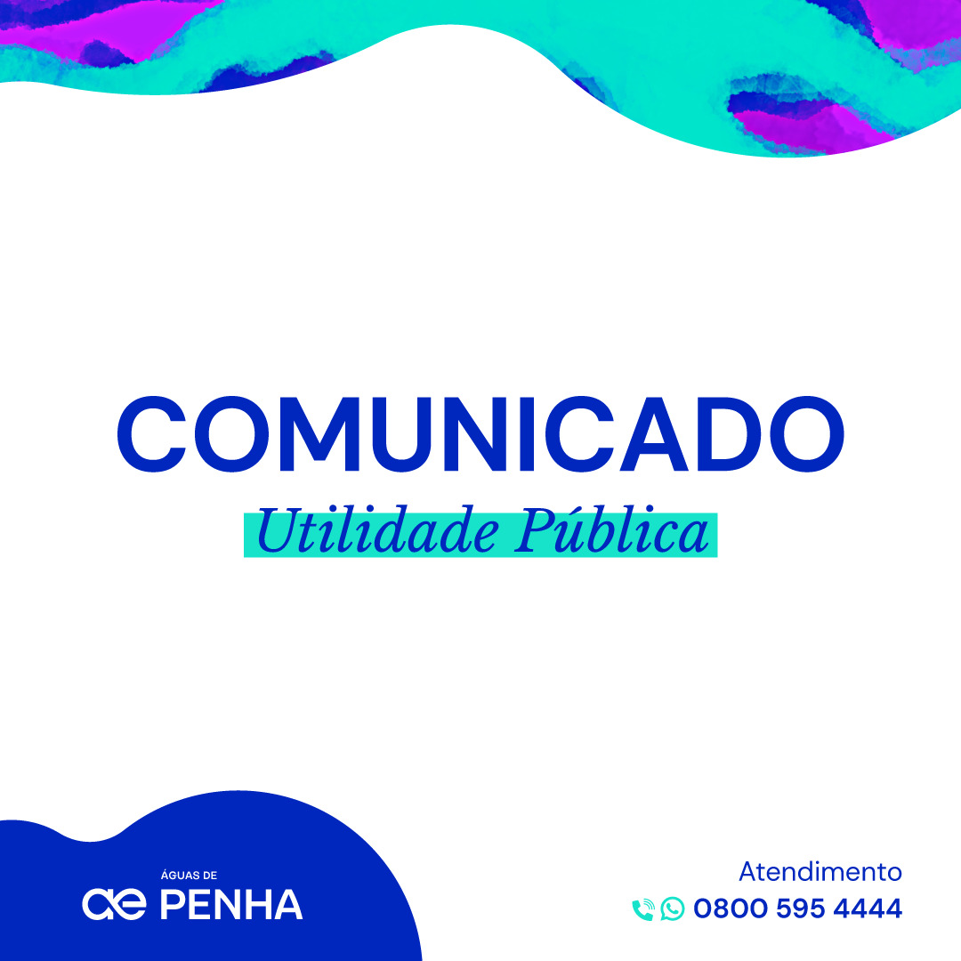 Vazamento de rede pode afetar abastecimento em bairros de Penha, nesta sexta-feira (26)